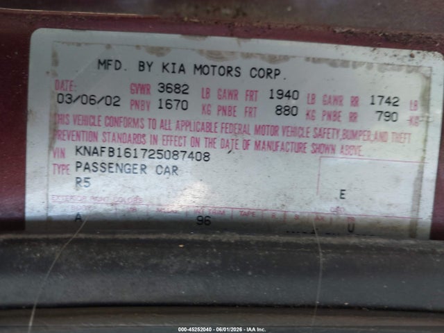 Kia Spectra