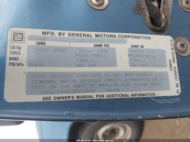 Chevrolet Gmt C1500