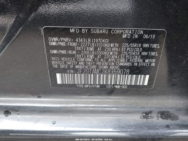 Subaru Crosstrek 2.0i Limited