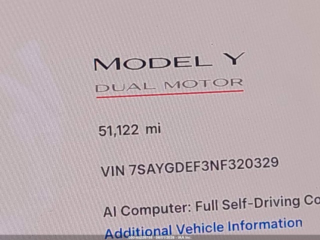 Tesla Model Y Performance Dual Motor All-wheel Drive