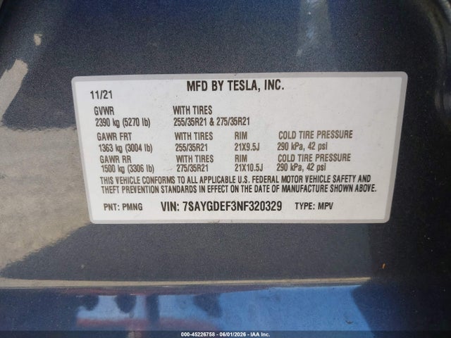 Tesla Model Y Performance Dual Motor All-wheel Drive