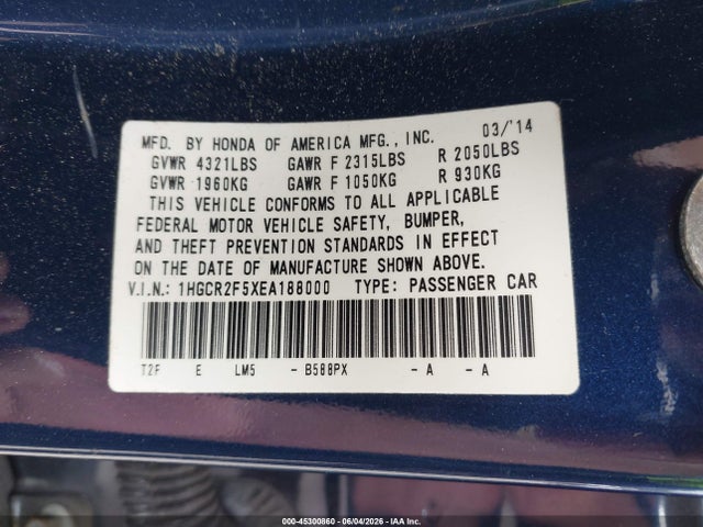 Honda Accord Sport