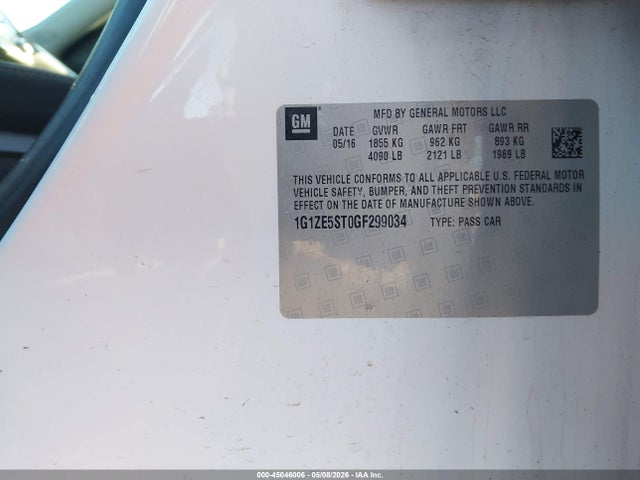 Chevrolet Malibu 1lt