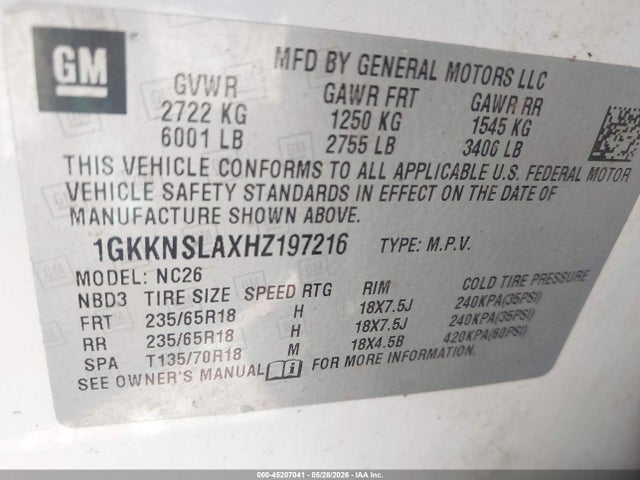 GMC Acadia Sle-2
