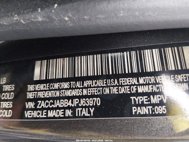 Jeep Renegade Latitude Fwd