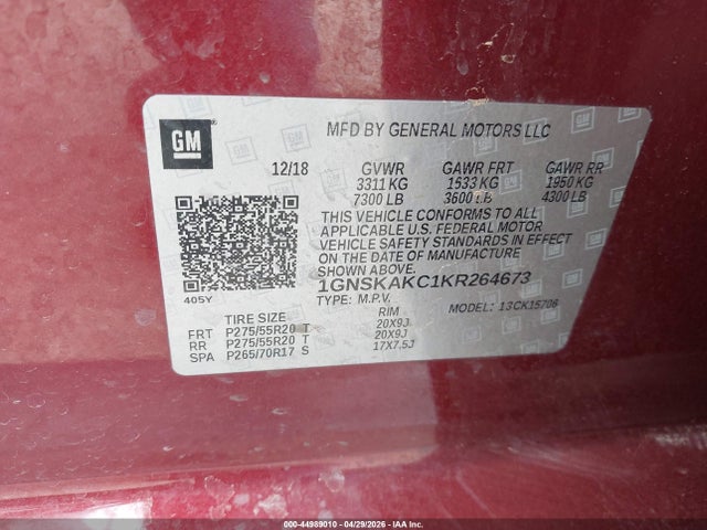 Chevrolet Tahoe Ls