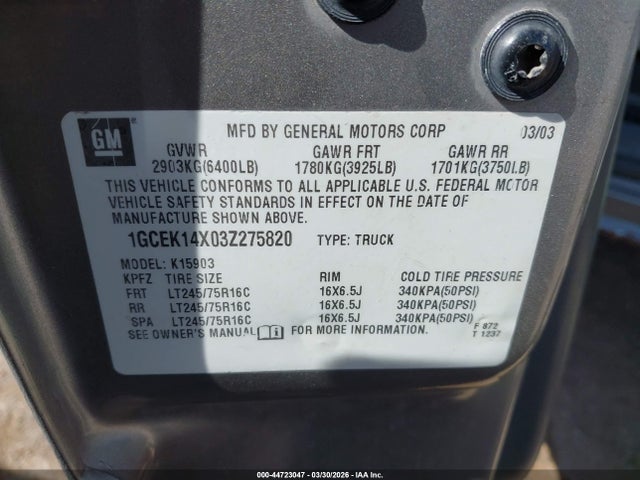 Chevrolet Silverado 1500 Work Truck
