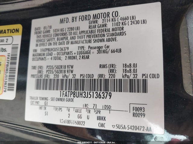 Ford Mustang Ecoboost Premium
