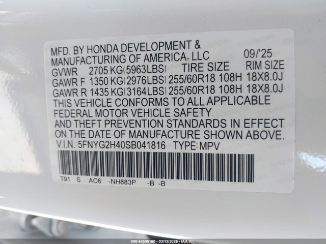 Honda Pilot Ex-l