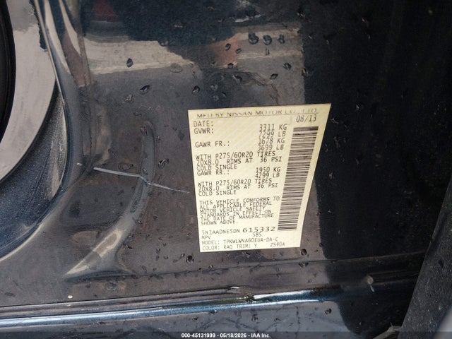Nissan Armada Platinum