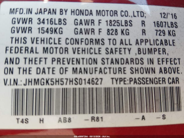 Honda Fit Lx