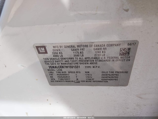 Chevrolet Equinox Lt