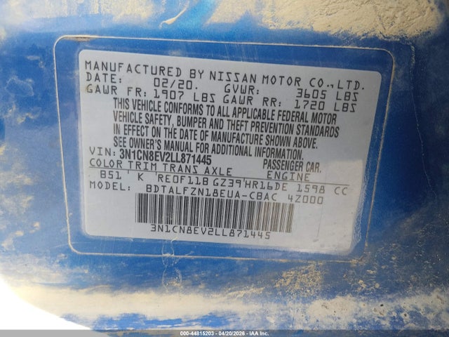 Nissan Versa Sv Xtronic Cvt