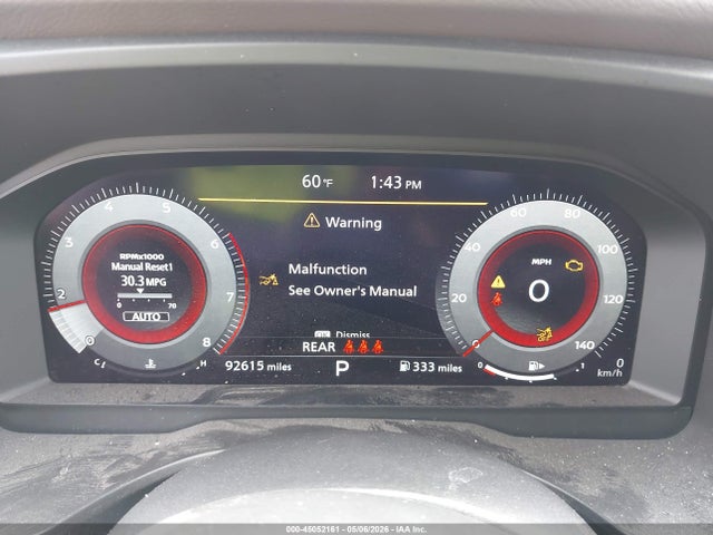 Nissan Rogue Platinum Intelligent Awd