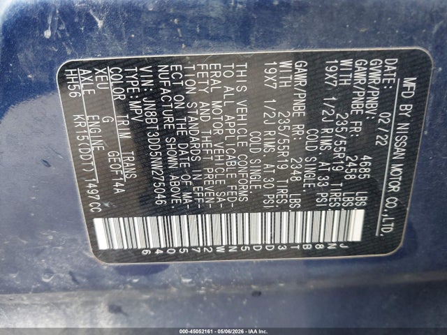Nissan Rogue Platinum Intelligent Awd