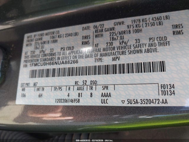 Ford Escape Sel