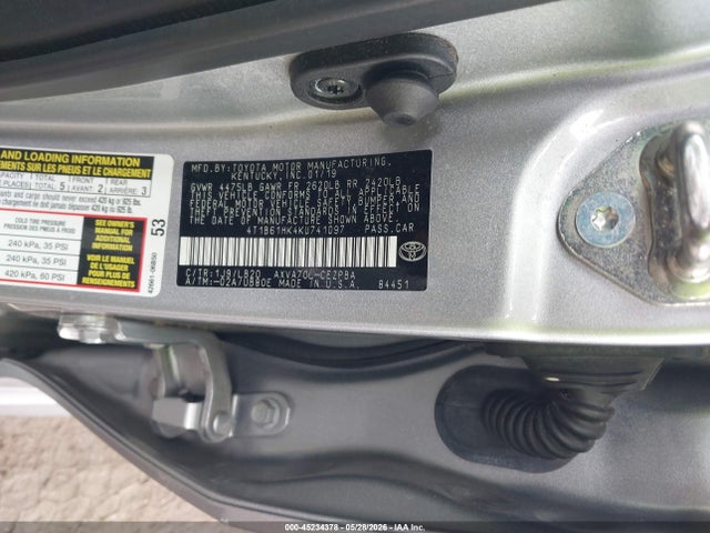 Toyota Camry Xse
