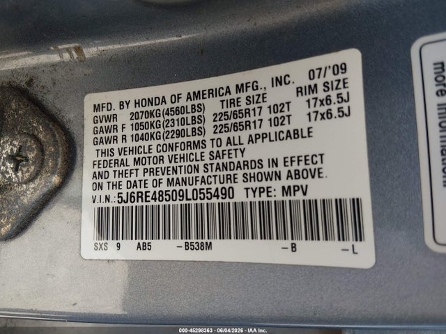 Honda CR-V Ex