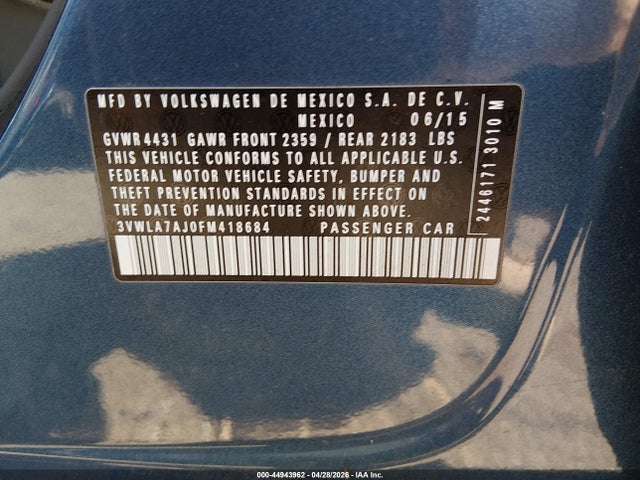 Volkswagen Jetta 2.0l Tdi Se