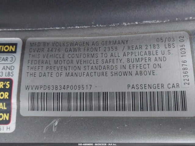 Volkswagen Passat Gls