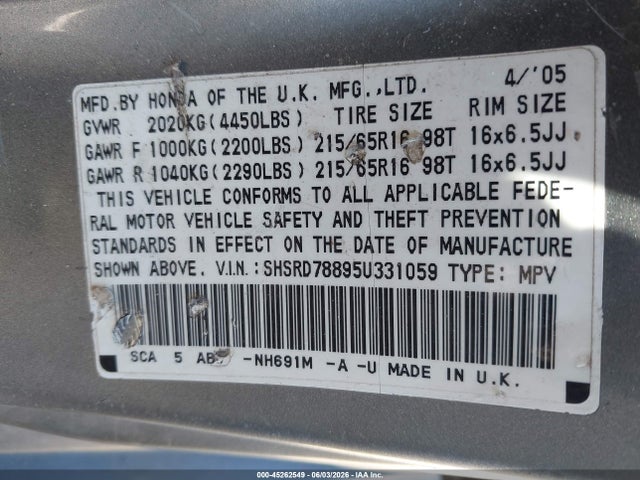Honda CR-V Ex