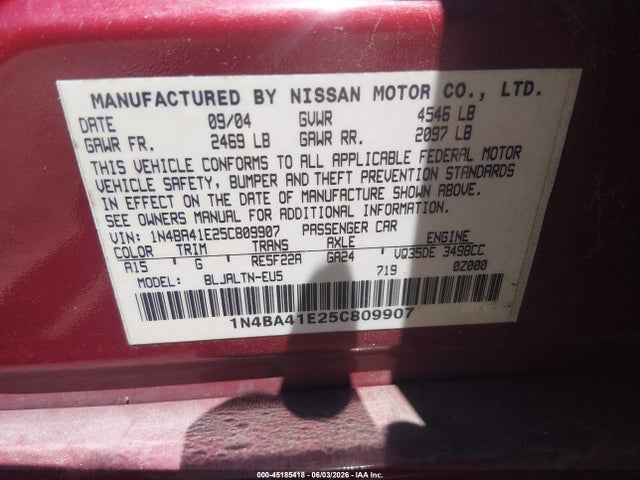 Nissan Maxima 3.5 Se