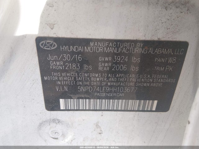 Hyundai ELANTRA Se