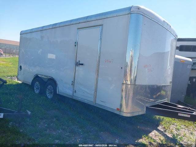 Salvage Sure-trac Landscape Enclosed Trailer Image