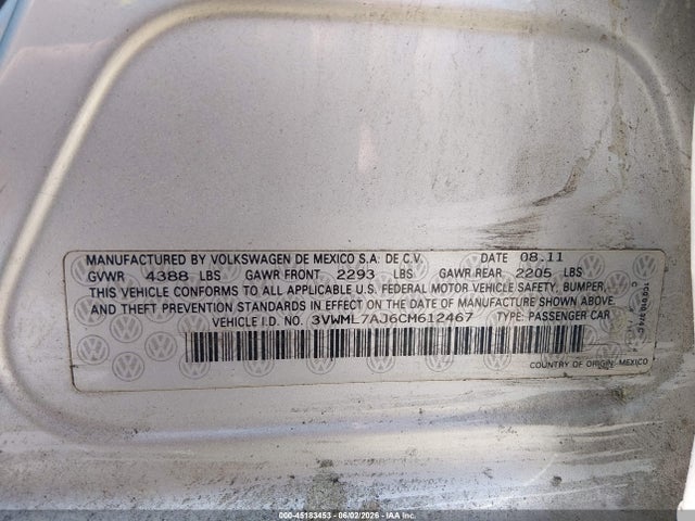 Volkswagen Jetta 2.0l Tdi
