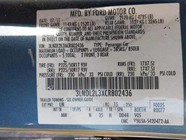 Lincoln MKZ Hybrid