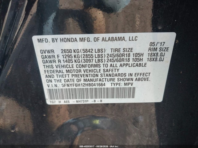 Honda Pilot Lx
