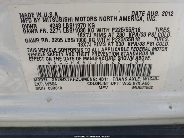 Mitsubishi Outlander Se