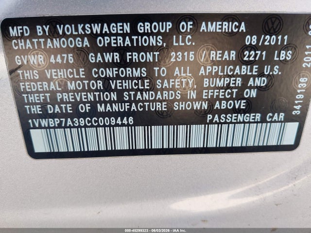Volkswagen Passat 2.5l Se