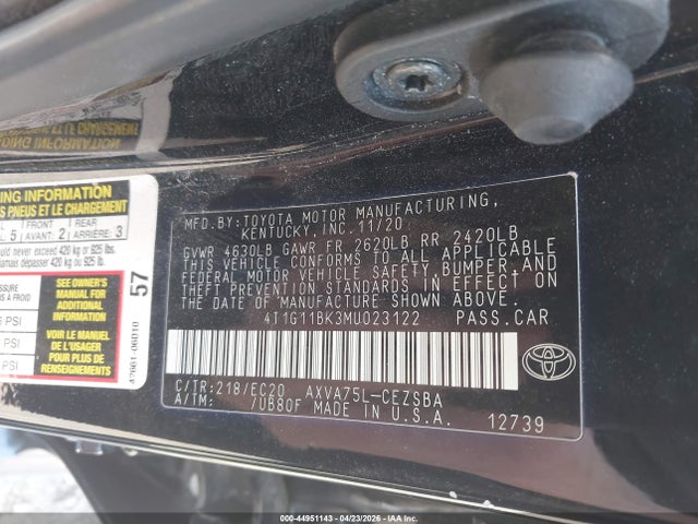 Toyota Camry Se Nightshade Edition Awd