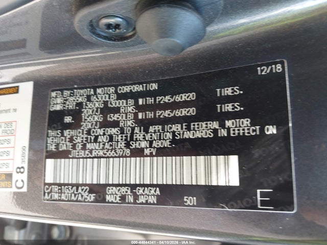 Toyota 4Runner Limited
