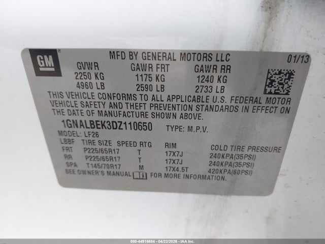 Chevrolet Equinox Ls