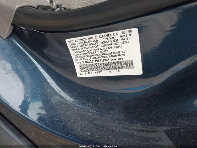 Honda Odyssey Ex-l