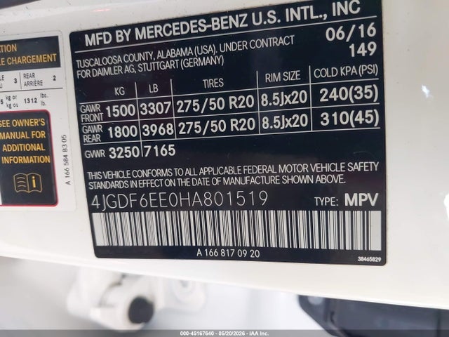Mercedes-Benz Gls-class 4matic