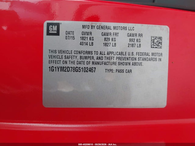 Chevrolet Corvette Stingray Z51