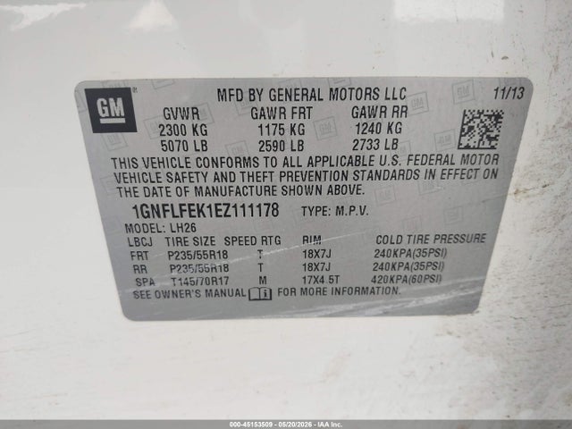 Chevrolet Equinox 1lt