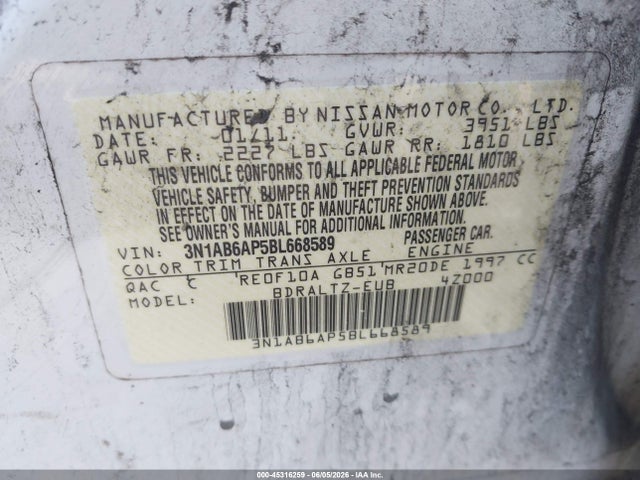 Nissan Sentra 2.0s