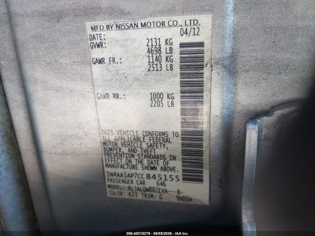 Nissan Maxima 3.5 S