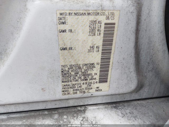 Nissan Altima 2.5 S