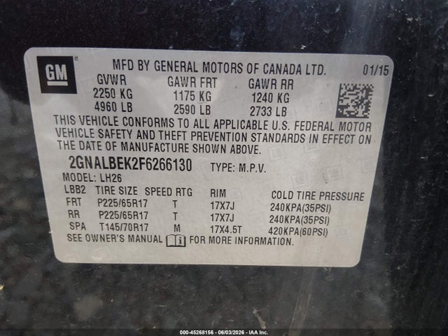 Chevrolet Equinox 1lt