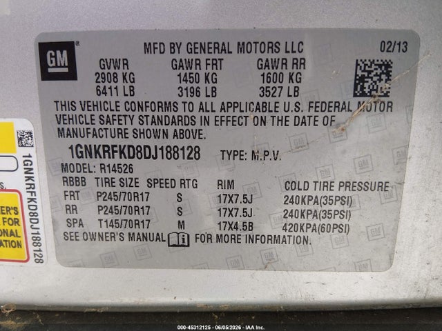 Chevrolet Traverse Ls
