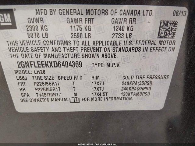 Chevrolet Equinox 1lt