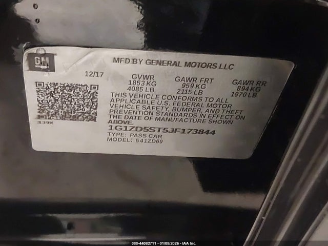 Chevrolet Malibu Lt