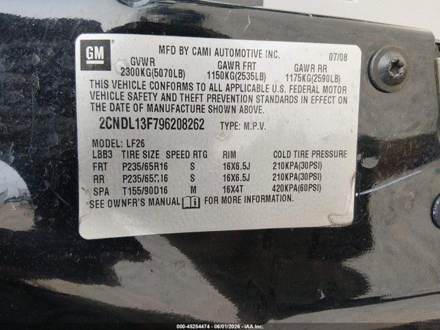 Chevrolet Equinox Ls
