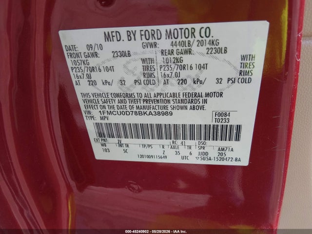 Ford Escape Xlt