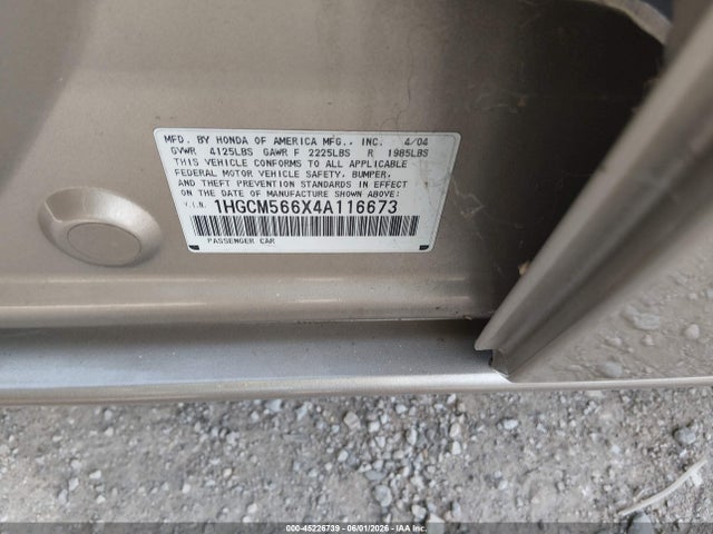 Honda Accord 2.4 Ex